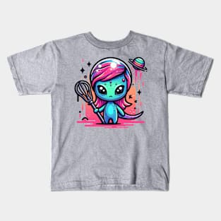 Mystical Martian Cute Kids T-Shirt